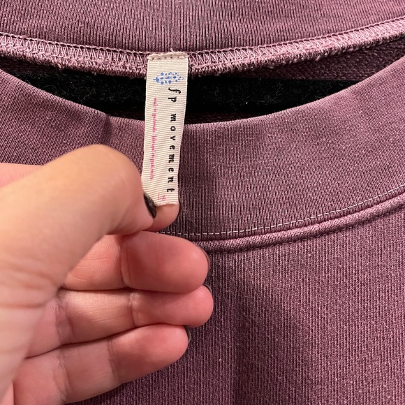 Free People Movement Cropped Sweatshirt - Picture 2 of 5